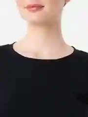 Черный топ спортивный на завязках