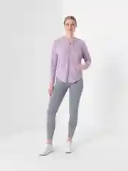 Сиреневый олимпийка спортивная