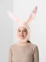 Розовый ушки зайчика