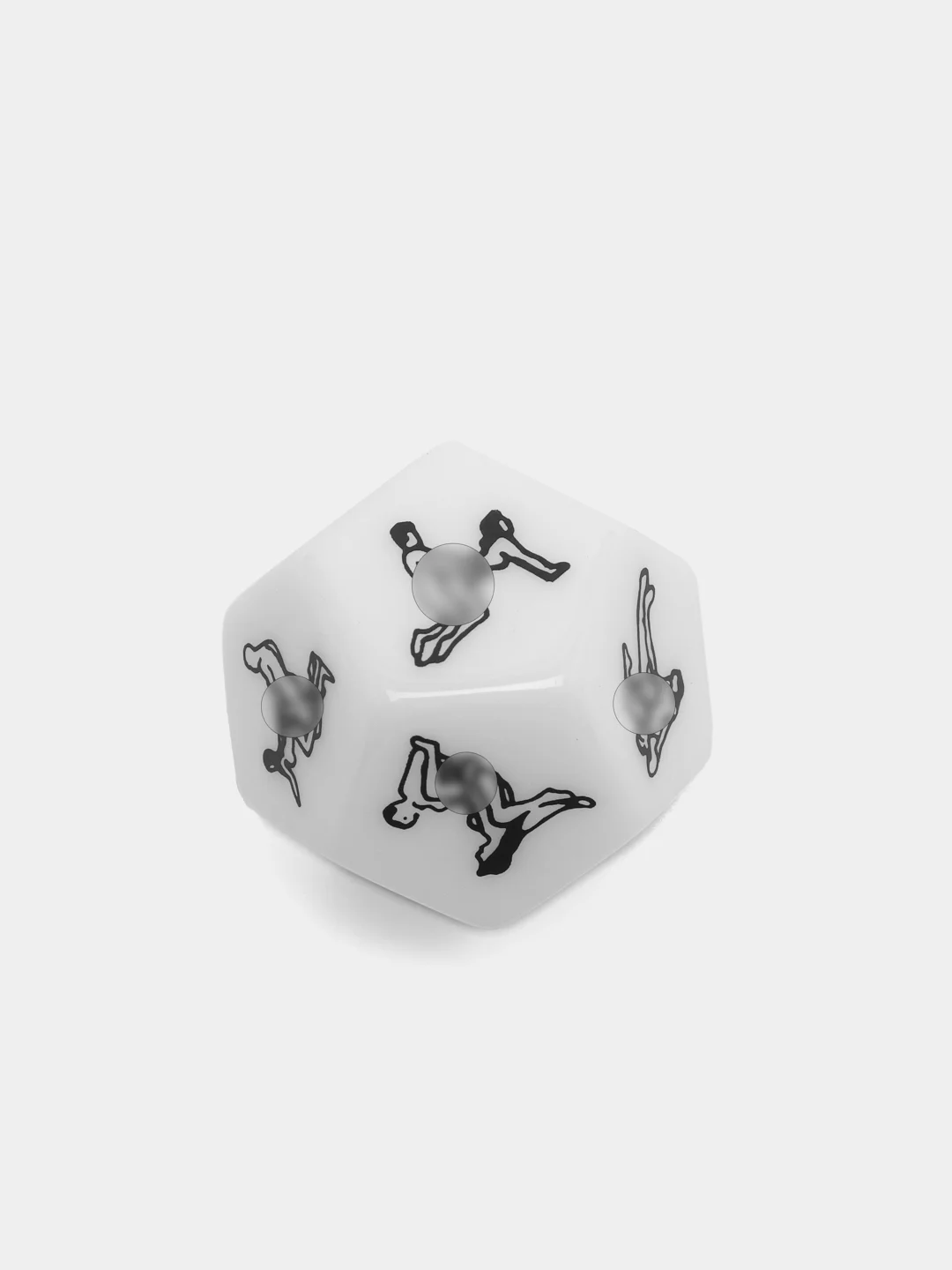 Игральный секс-кубик с позами, 12-гранный, игральные кости