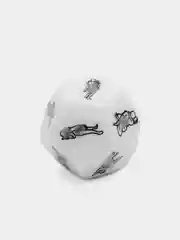 Игральный секс-кубик с позами, 12-гранный, игральные кости