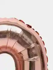 Розовый воздушный шар цифра /Розовый/80см