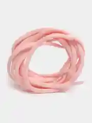 Конфетный шнурки эластичные с металлической капсулой-застежкой, 1 пара