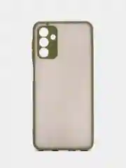 Лесной зеленый чехол Samsung Galaxy A04S / A13 5G пластиковый матовый с цветными кнопками