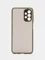 Лесной зеленый чехол пластиковый Samsung Galaxy A13, Самсунг Галакси А13 4G, матовый, с цветными кнопками