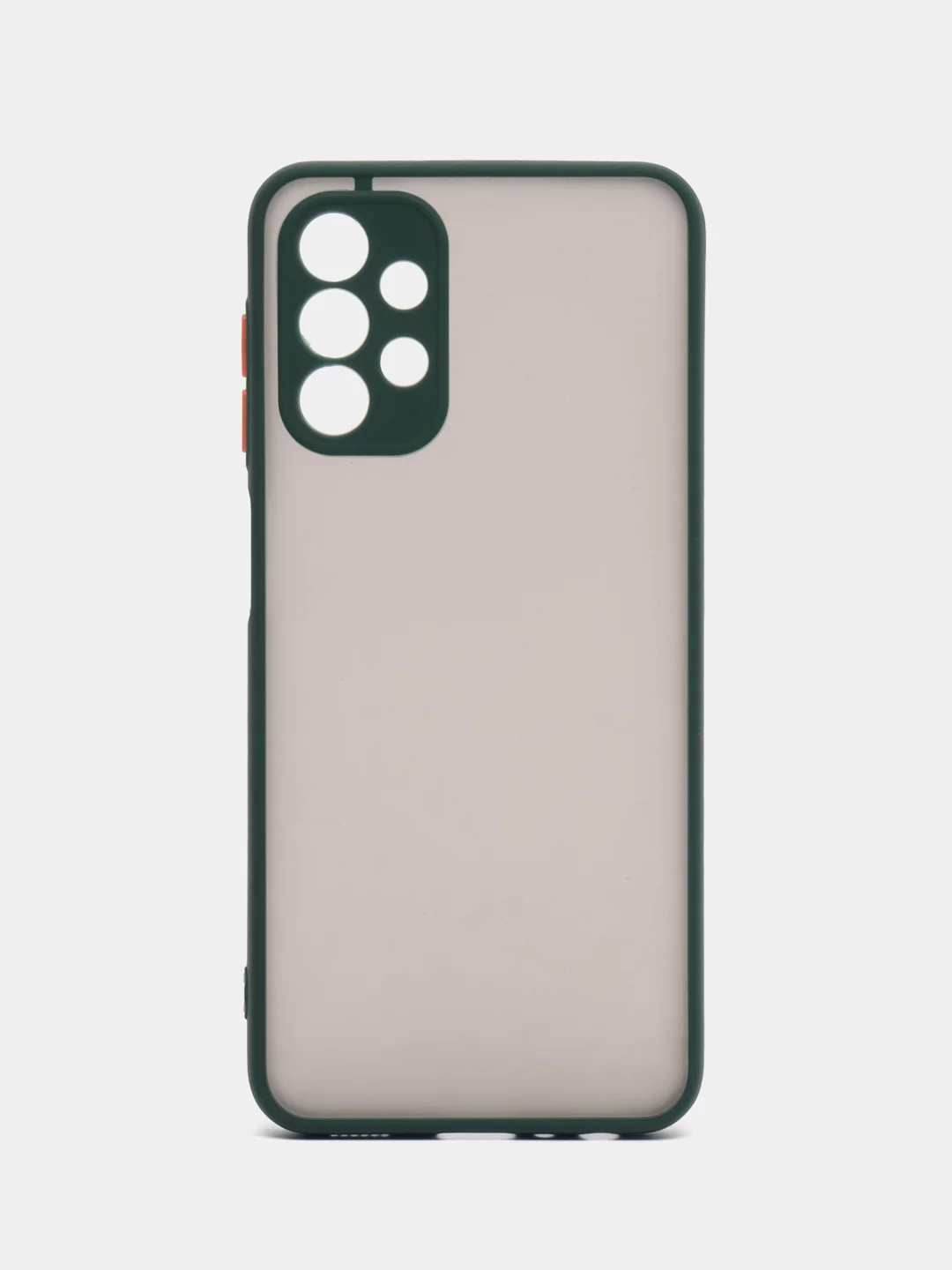 Морской чехол пластиковый Samsung Galaxy A13, Самсунг Галакси А13 4G, матовый, с цветными кнопками