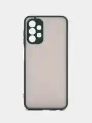 Морской чехол пластиковый Samsung Galaxy A13, Самсунг Галакси А13 4G, матовый, с цветными кнопками
