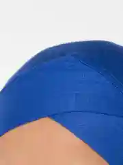 Синий шапочка мусульманская с нахлестом