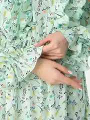 Салатовый платье soul