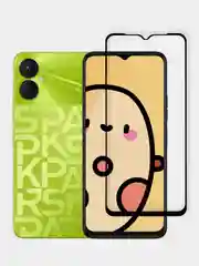 Защитное стекло КАРТОФАН для Tecno Spark 9 Pro и Tecno Spark 9 с олеофобным покрытием