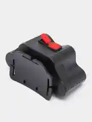 Черный фонарь налобный, сетодиодный, аккумуляторный, 4 режима, 7 LED, зарядка USB