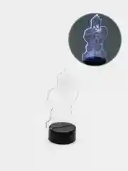 Голубой ночник 3D светодиодный "Наруто", USB