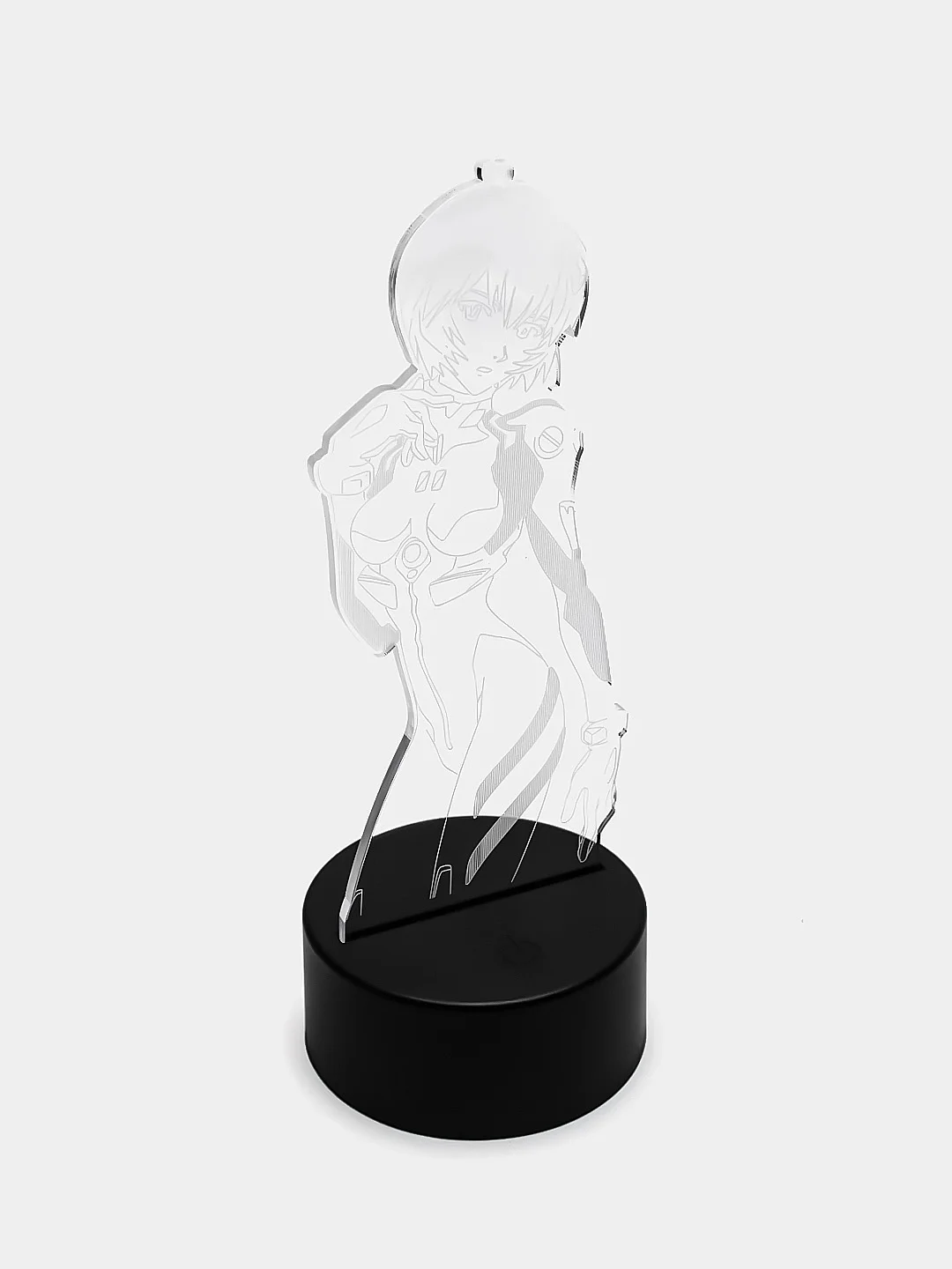 Красный ночник 3D светодиодный аниме "Евангелион", USB