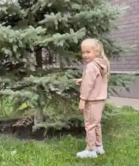Карамельный костюм спортивный, детский, утепленный