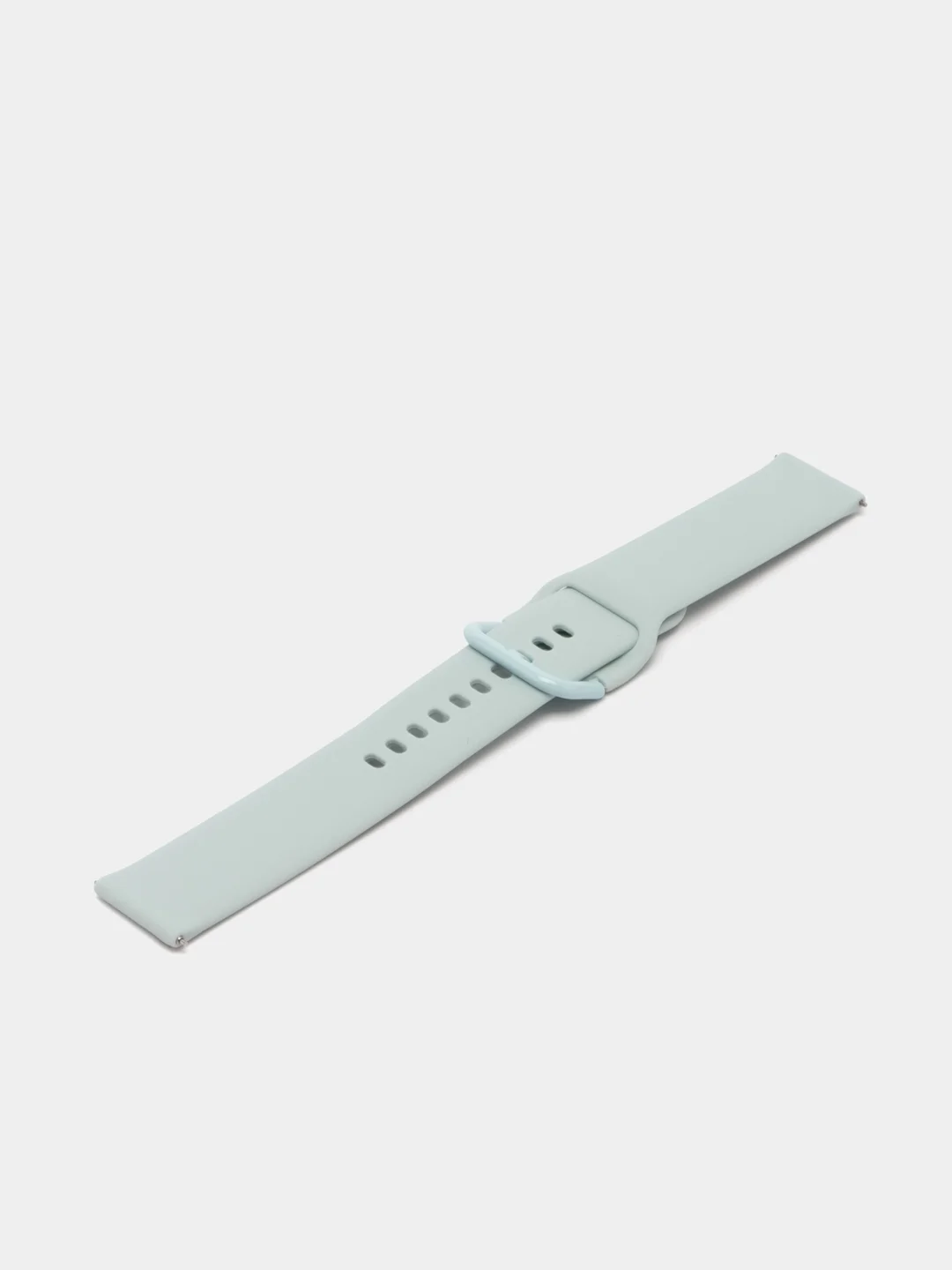 Бирюзовый силиконовый ремешок универсальный для Xiaomi Amazfit Bip / Samsung / Huawei, 20 мм