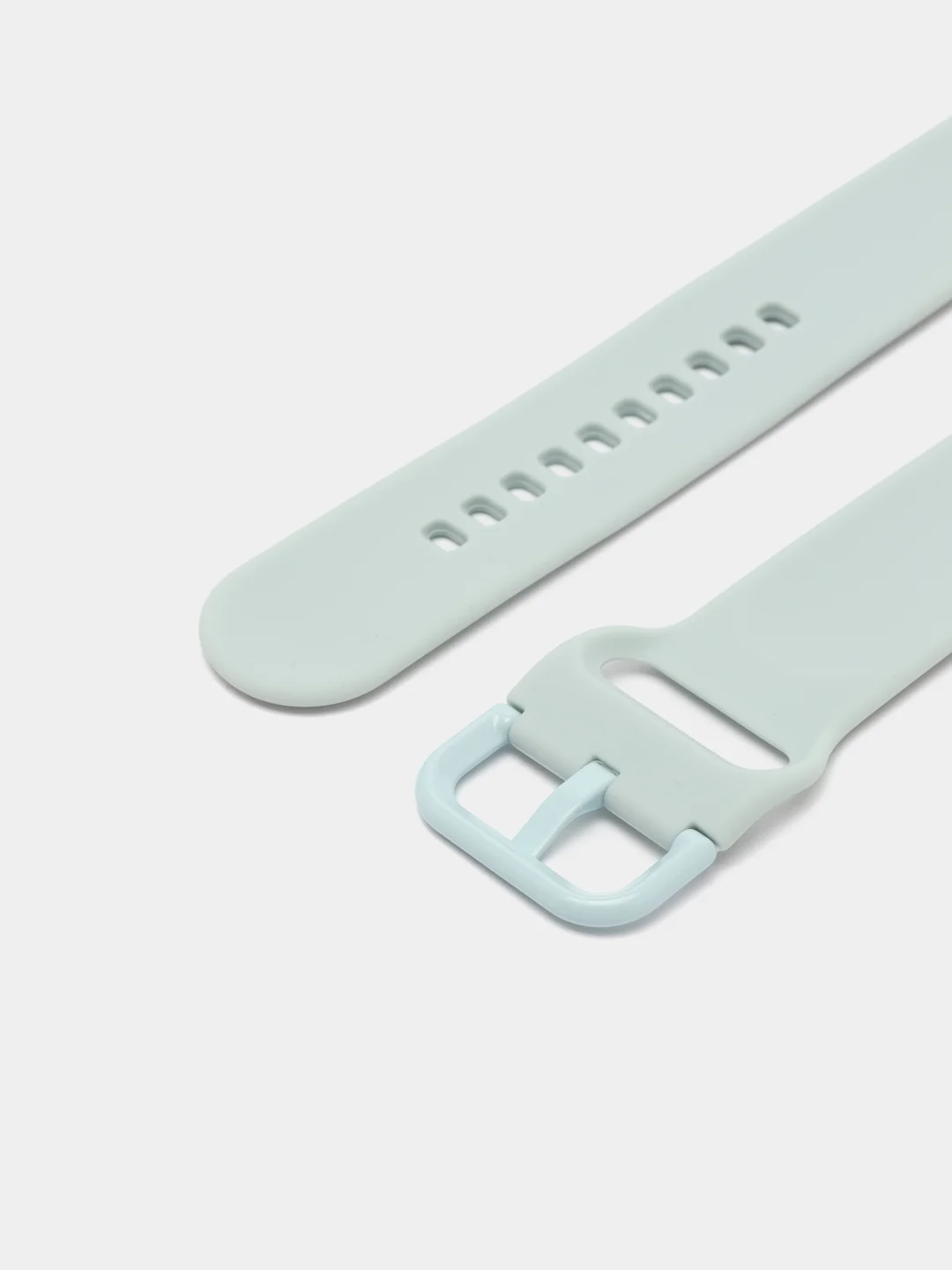 Бирюзовый силиконовый ремешок универсальный для Xiaomi Amazfit Bip / Samsung / Huawei, 20 мм