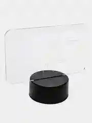 Лазурный светильник-ночник 3D по аниме "HunterxHunter", LED, светодиодный, настольный, USB