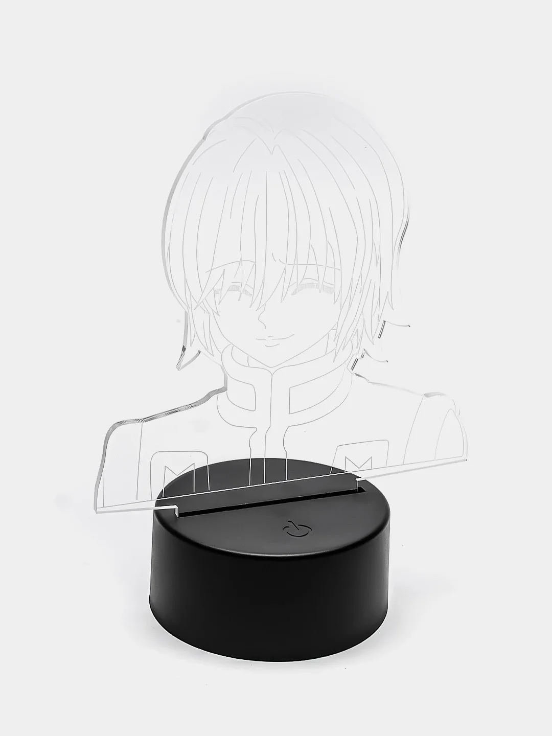 Синий светильник-ночник 3D по аниме "HunterxHunter", LED, светодиодный, настольный, USB