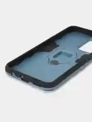 Синий меланж чехол противоударный с кольцом на Realme C33 (Реалми С33)