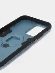 Синий меланж чехол противоударный с кольцом на Realme C33 (Реалми С33)
