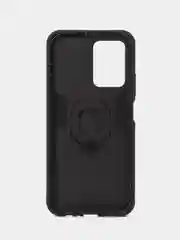 Черный чехол противоударный с кольцом на Realme C33 (Реалми С33)