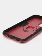 Красный чехол противоударный с кольцом на Honor X7 (Хонор Х7)