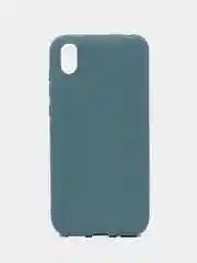 Синий меланж чехол Honor 8S / Хонор 8S Prime / Huawei Y5 2019, Хонор 8С силиконовый цветной матовый