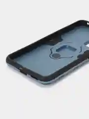 Синий меланж чехол противоударный с кольцом-держателем на Xiaomi 12 Lite (Сяоми 12 Лайт)