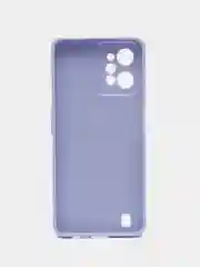 Лавандовый чехол Realme C31 / Реалми С31 пластиковый, под кожу