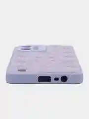 Лавандовый чехол Realme C31 / Реалми С31 пластиковый, под кожу