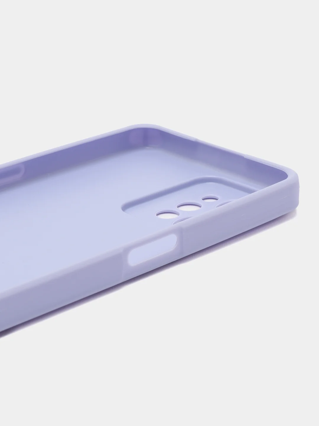 Лавандовый чехол Realme C31 / Реалми С31 пластиковый, под кожу