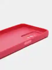 Красный чехол Realme C31 / Реалми С31 пластиковый, под кожу