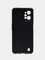 Синий чехол Realme C31 / Реалми С31 пластиковый, под кожу