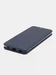 Синий чехол-книжка для Samsung Galaxy A03 Core