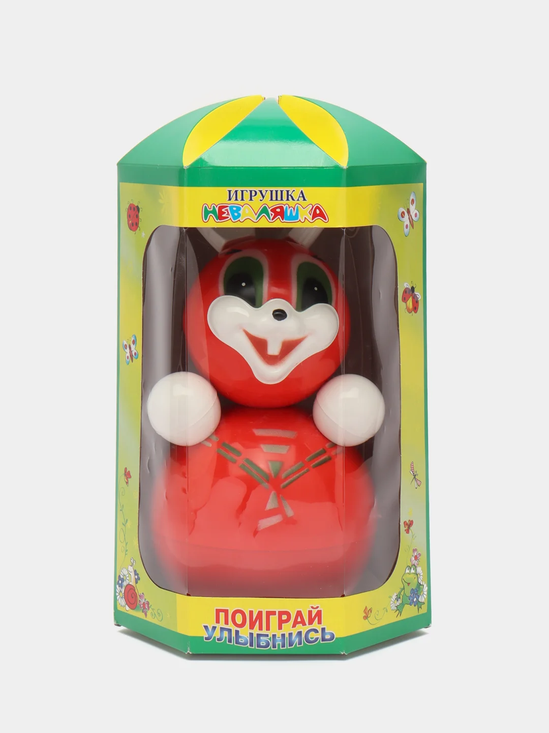 Неваляшка "Зайка", 33 см