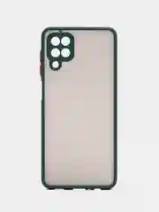 Зеленый чехол для Samsung Galaxy A12 / M12, Самсунг А12, М12