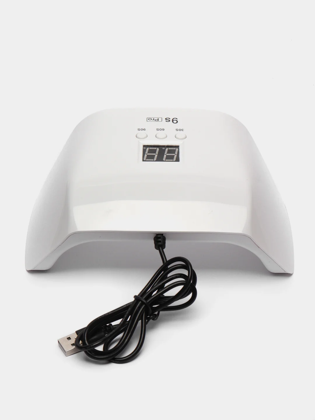 Белый лампа для маникюра и педикюра mini 9S Pro, 120 W