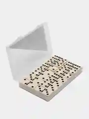 Игра настольная "ДОМИНО", пластиковый кейс, 17x10см, ЗОЛОТАЯ СКАЗКА, 662296