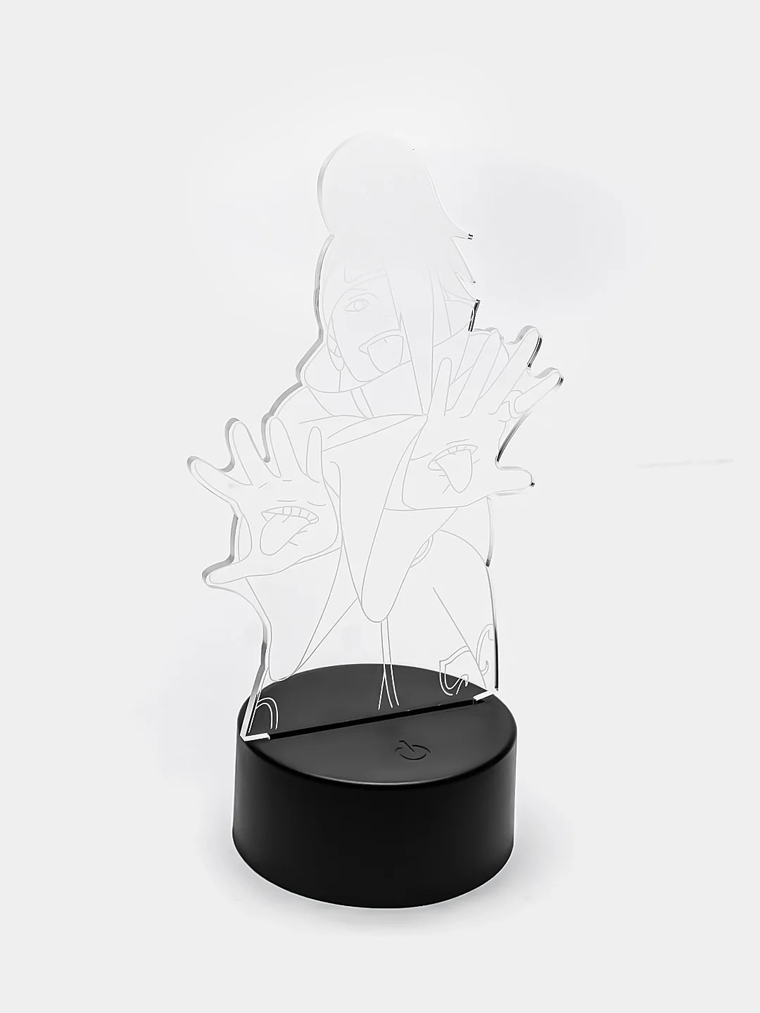 Лавандовый ночник 3D по аниме "Наруто", LED, светодиодный, USB