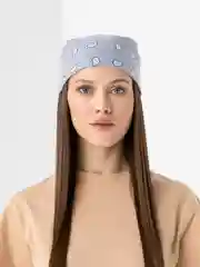 Серый бандана с принтом, унисекс
