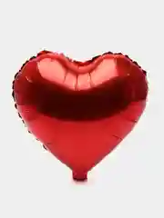Красный воздушный шар фольгированный "Сердце"