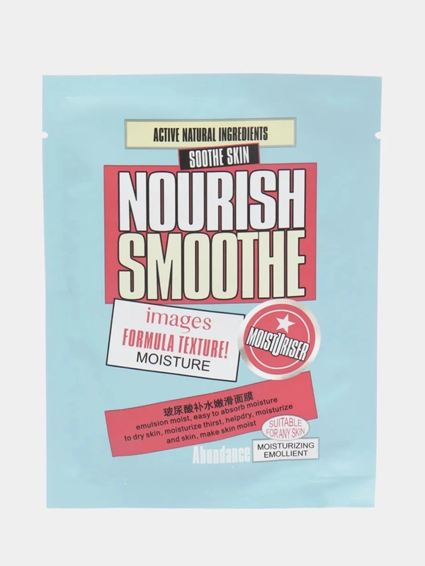 Тканевая маска для лица увлажняющая Images Nourish Smooth