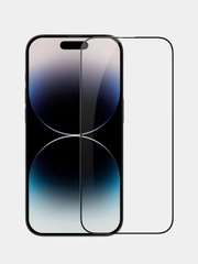 Защитное стекло 5D для iPhone 14 Pro, iPhone 14 Pro Max, черное