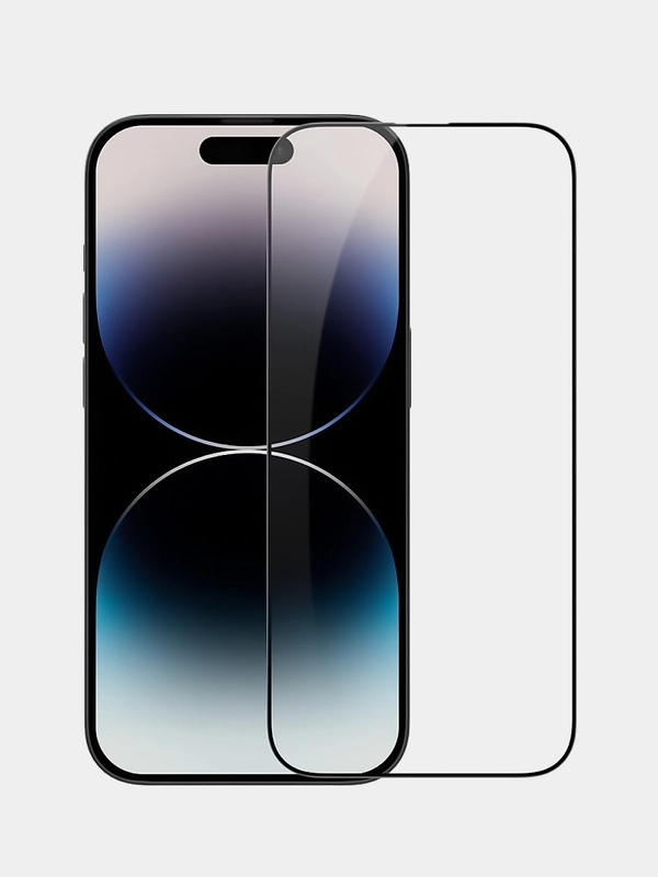 Защитное стекло 5D для iPhone 14 Pro, iPhone 14 Pro Max, черное