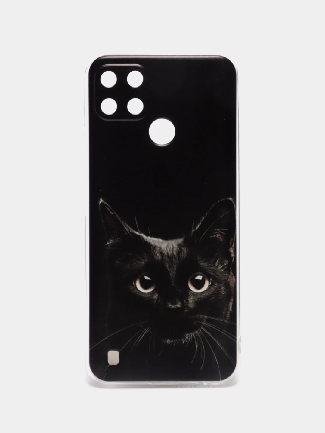 Зелёный хаки силиконовый чехол на Oppo Realme C21Y/C25Y / Оппо Реалми C21Y/C25Y прозрачный, с рисунком