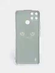 Шоколадный силиконовый чехол на Oppo Realme C21Y/C25Y / Оппо Реалми C21Y/C25Y прозрачный, с рисунком