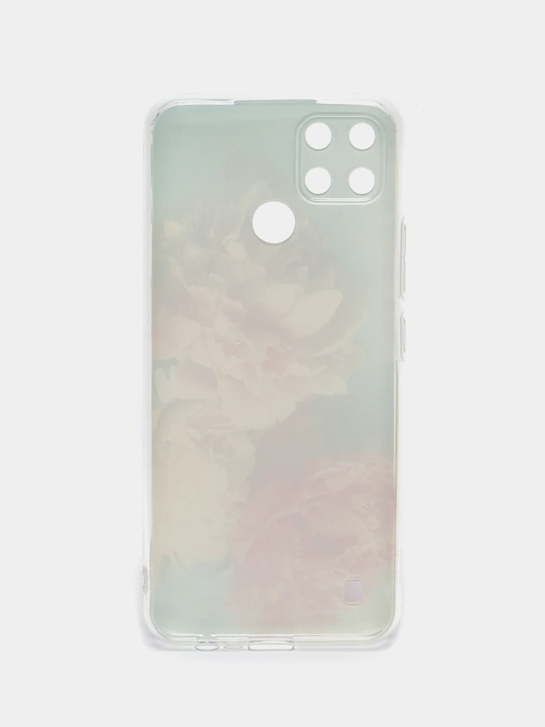 Конфетный силиконовый чехол на Oppo Realme C21Y/C25Y / Оппо Реалми C21Y/C25Y прозрачный, с рисунком