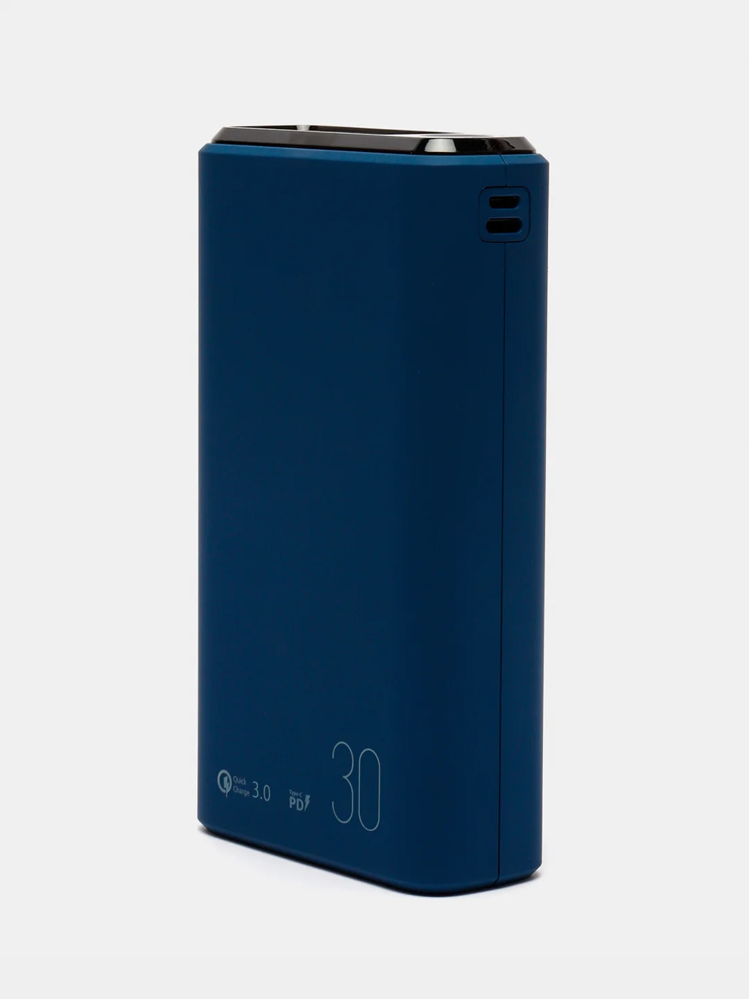 Синий внешний аккумулятор OLMIO QS-30 с быстрой зарядкой, 30000mAh, 20W