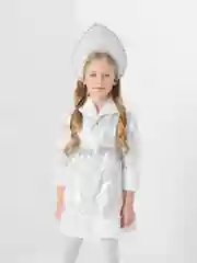 Костюм Снегурочка Серебро