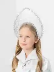 Костюм Снегурочка Серебро
